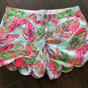 Lilly Pulitzer Buttercup Shorts Size 10